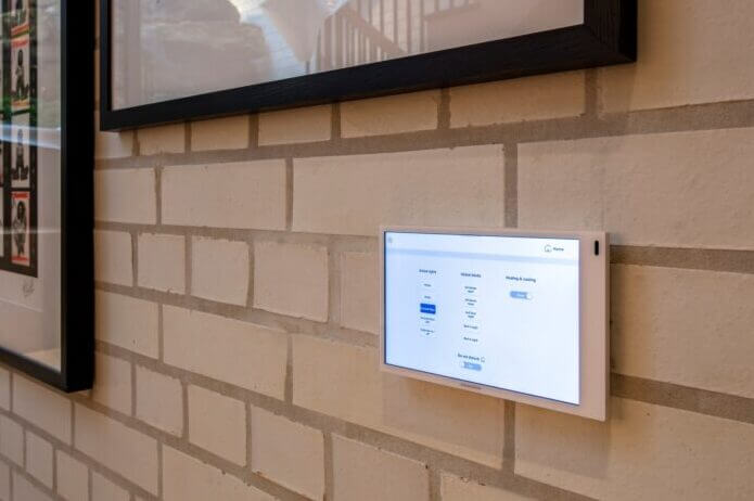 Home automation system in a luxury Holland Park residence
