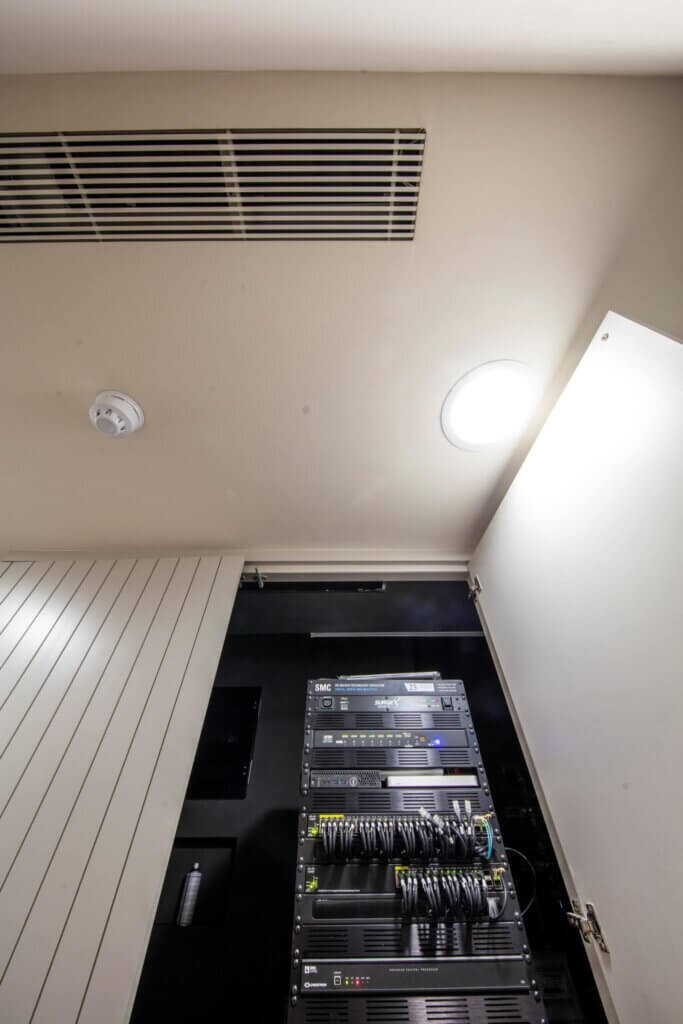 Server room air conditioning luxury Holland Park property
